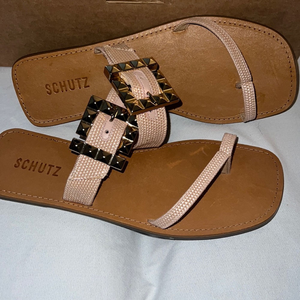Schulz New Leather Sandals 💗❤️